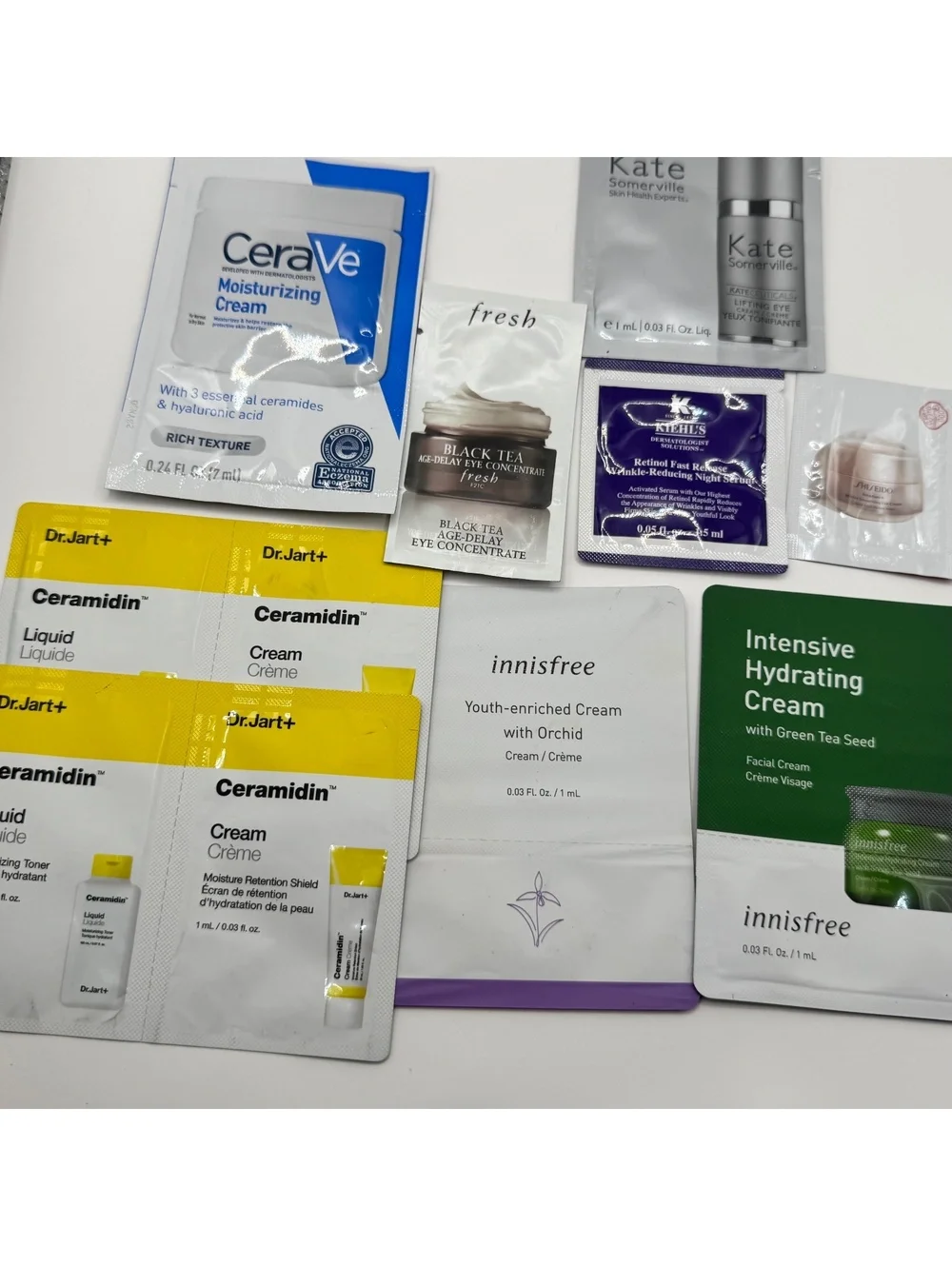 Lot of 15 High End Skincare Deluxe Samples K Beauty Sephora Ulta Travel Foreo